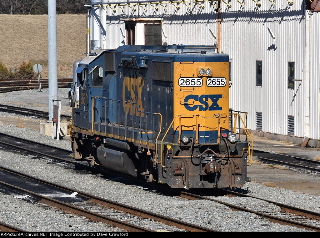 CSX 2655 a Close Up